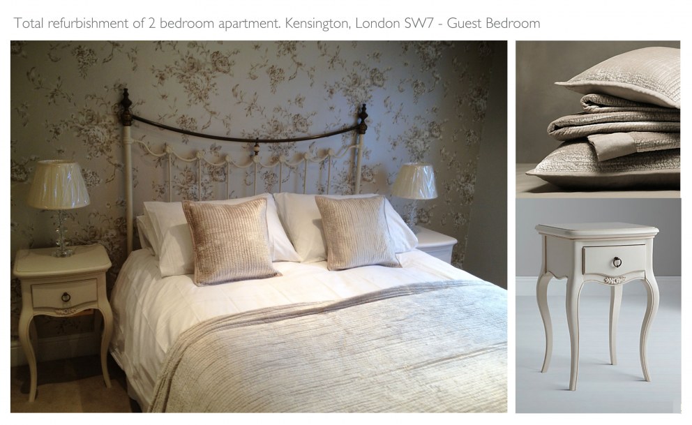 KENSINGTON TOWN HOUSE REFURBISHMENT | Second bedroom | Interior Designers
